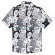 Ripndip Ανδρικό κοντομάνικο πουκάμισο Family Tree Button Up